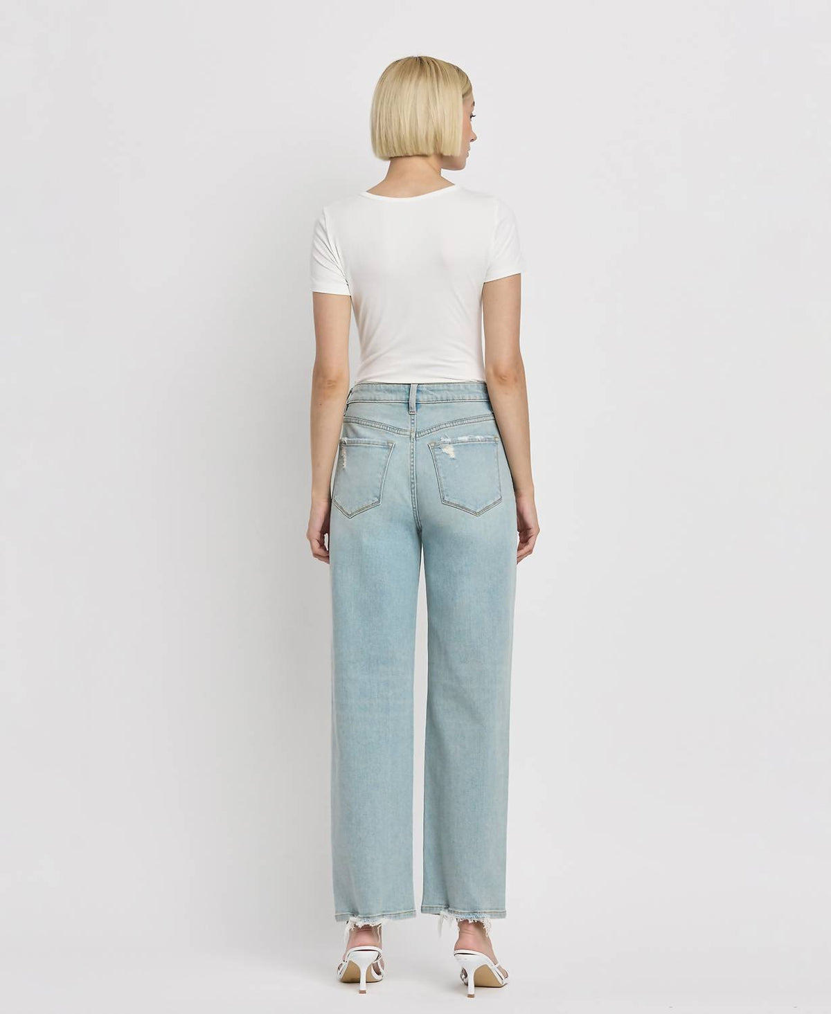 Flying Monkey - High Rise Ankle Barrel Jeans