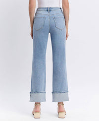 Flying Monkey - High Rise Cuffed Jeans