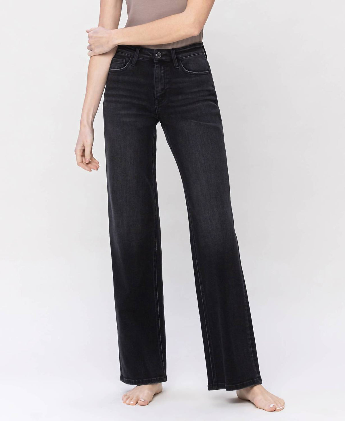 Flying Monkey - High Rise Loose Fit Jeans