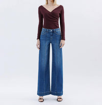 Flying Monkey - High Rise Wide Leg Trouser