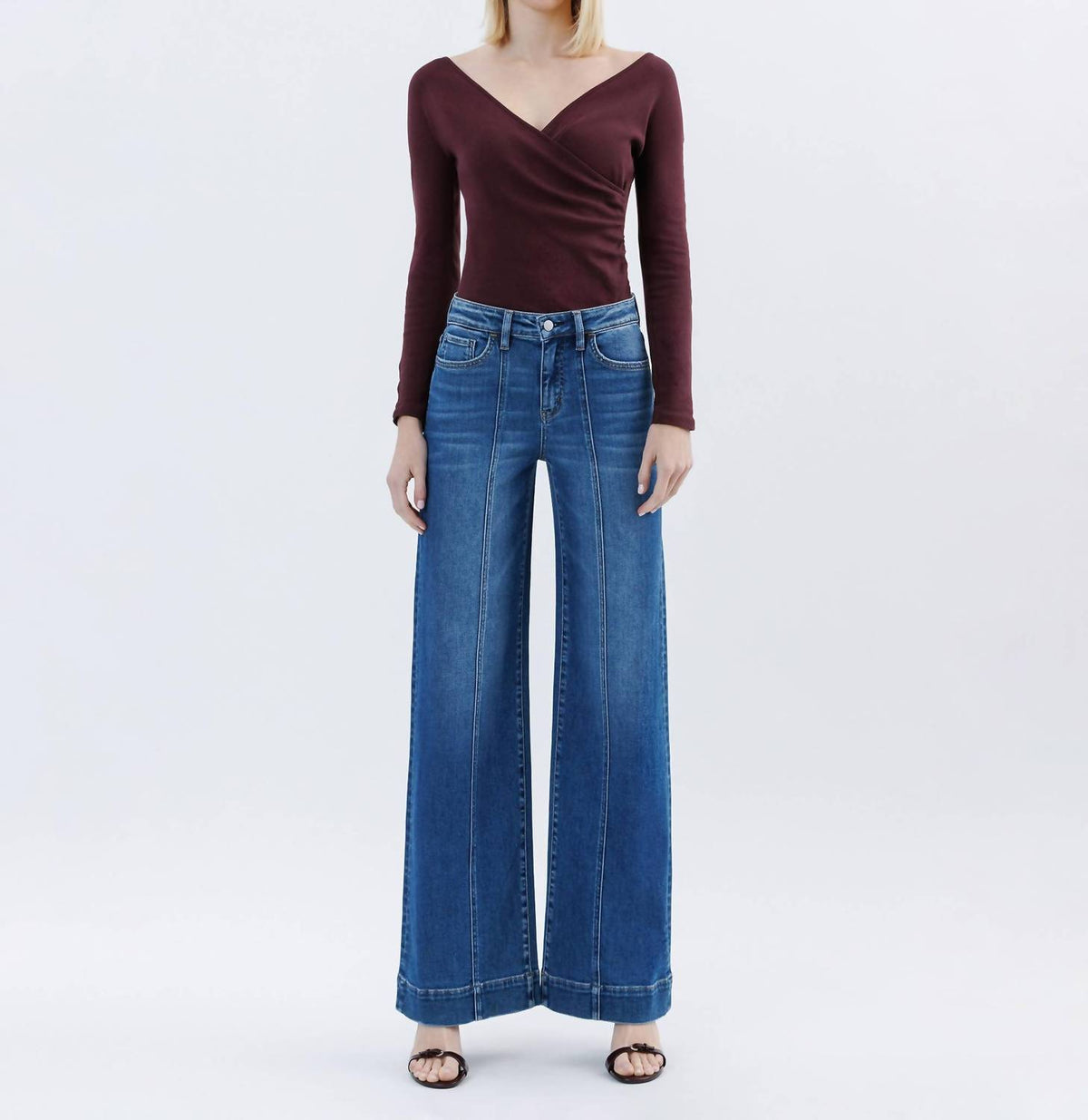 Flying Monkey - High Rise Wide Leg Trouser
