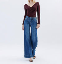 Flying Monkey - High Rise Wide Leg Trouser