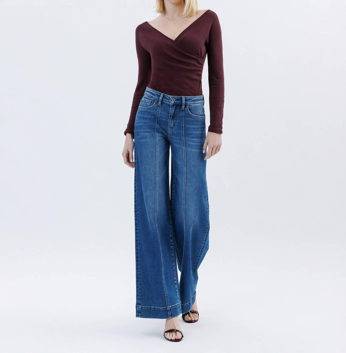Flying Monkey - High Rise Wide Leg Trouser