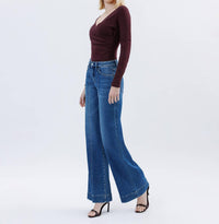 Flying Monkey - High Rise Wide Leg Trouser