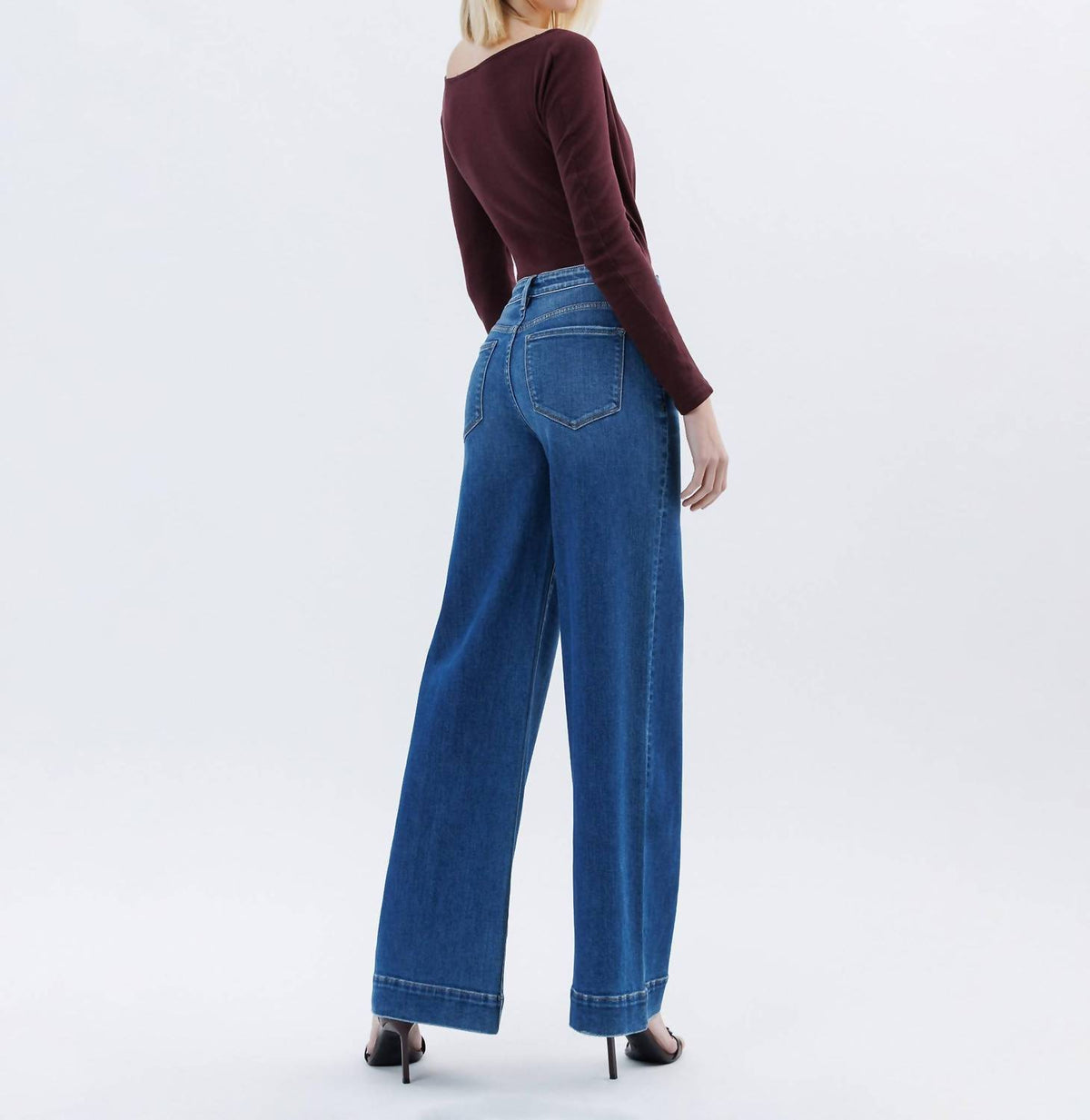 Flying Monkey - High Rise Wide Leg Trouser