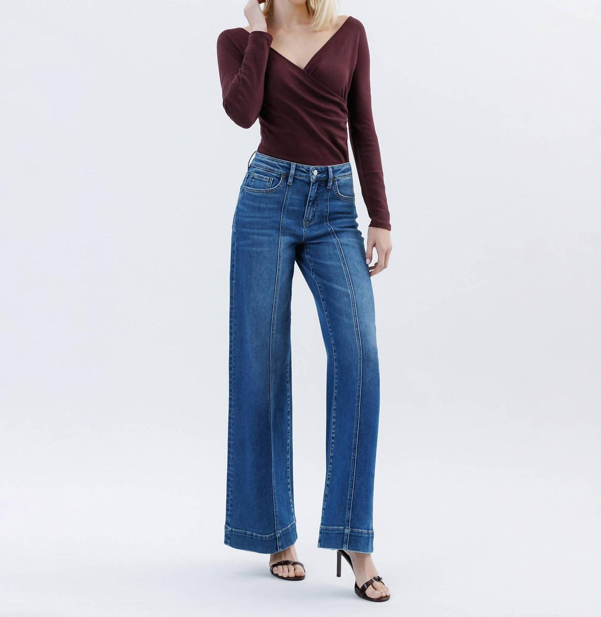 Flying Monkey - High Rise Wide Leg Trouser