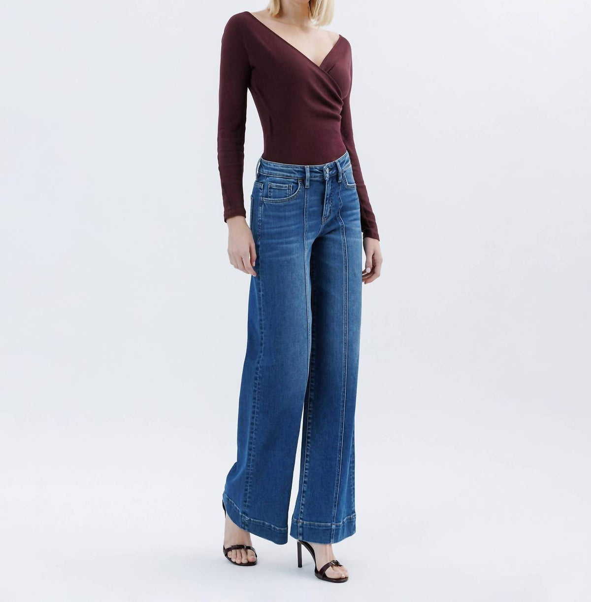 Flying Monkey - High Rise Wide Leg Trouser