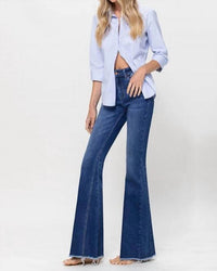 Flying Monkey - Pure High Rise Flare Jeans