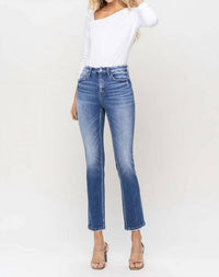 Flying Monkey - Rachel High Rise Slim Straight Jean