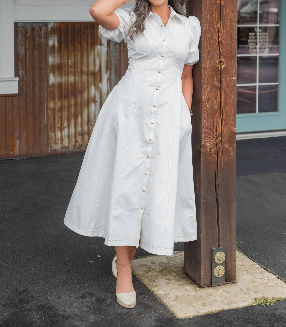 Flying Tomato - Jacey Collared Dress