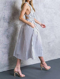 Flying Tomato - Jet Set Dress - black - clothing - cotton