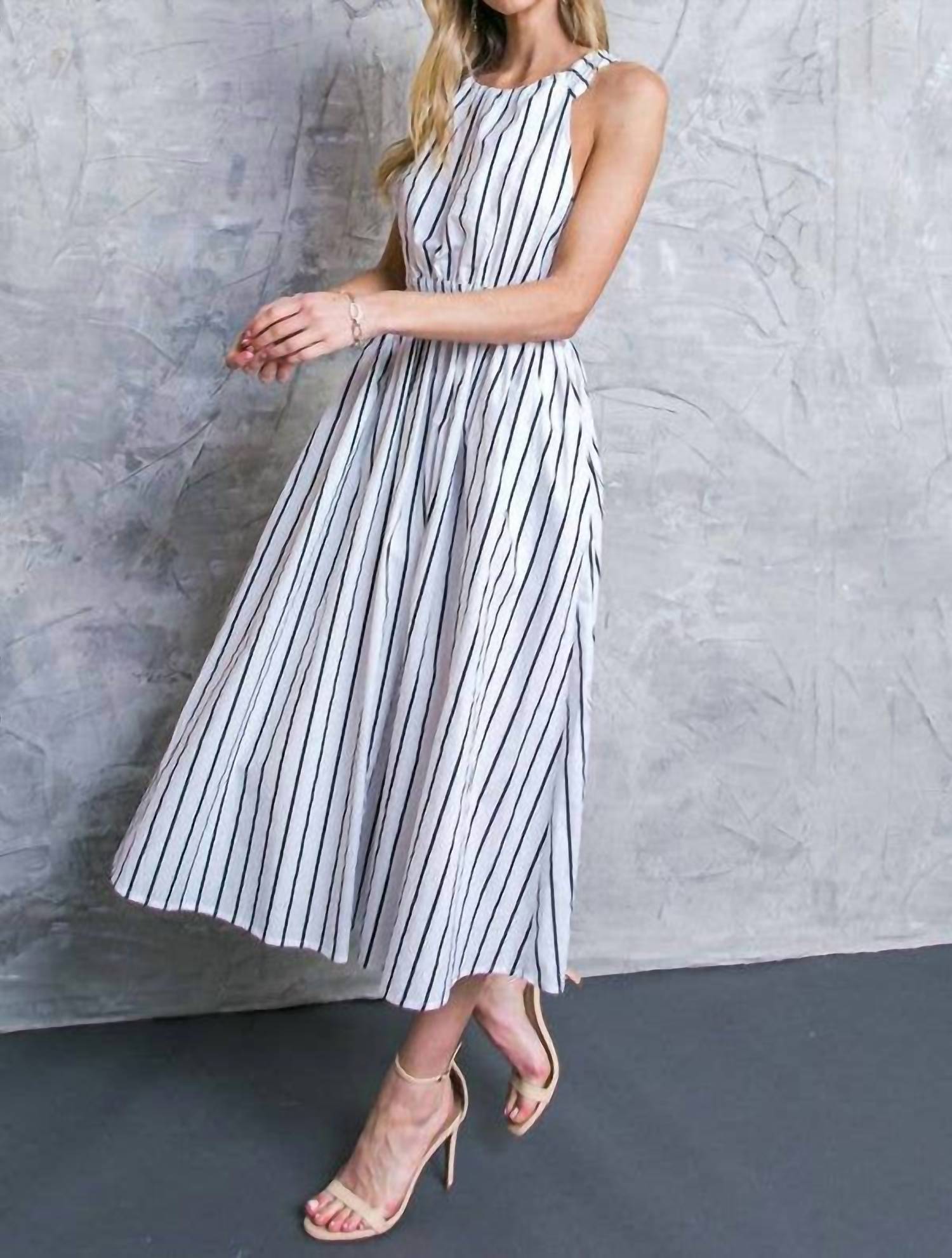 Flying Tomato - Jet Set Dress - black - clothing - cotton