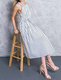 Flying Tomato - Jet Set Dress - black - clothing - cotton