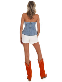 Flying Tomato - Just Right Strapless Top
