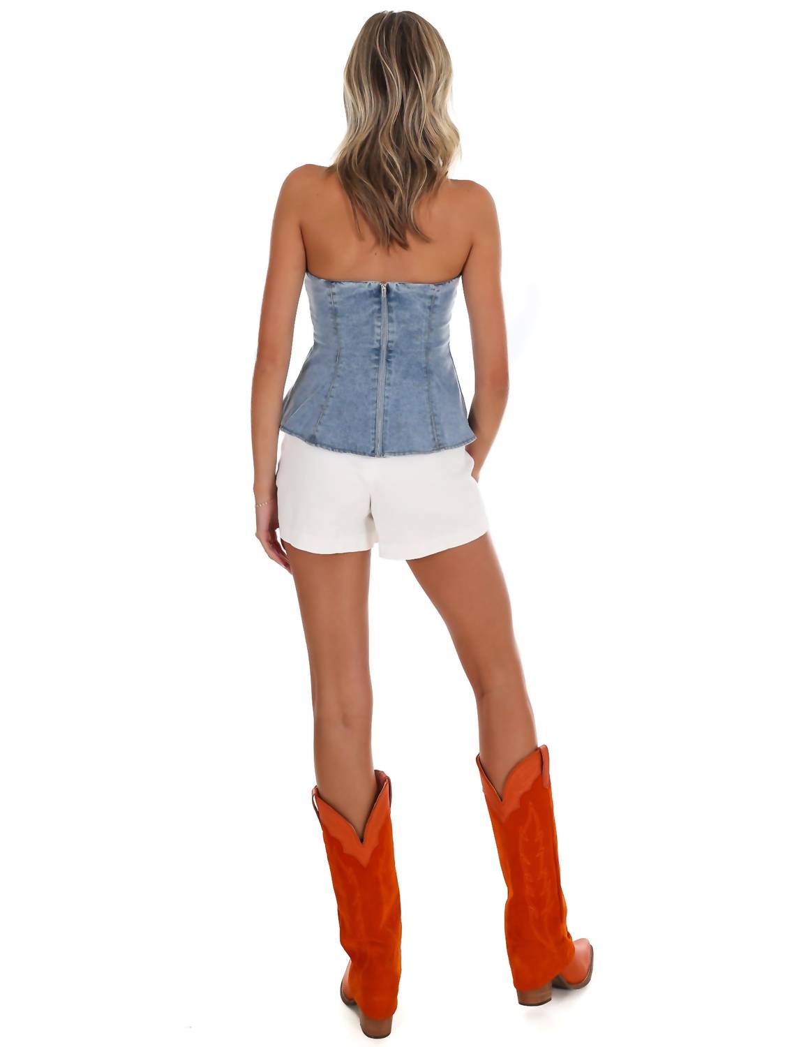 Flying Tomato - Just Right Strapless Top