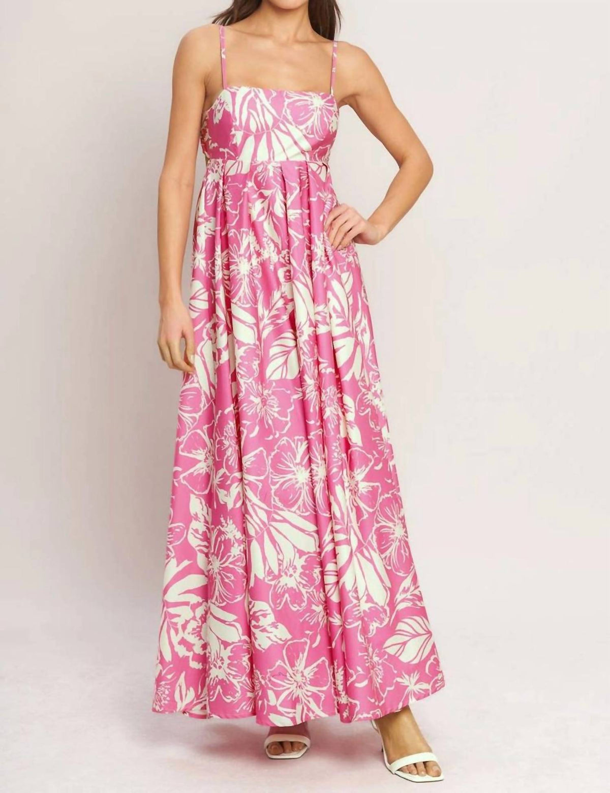 Flying Tomato - Open Back Maxi Dress