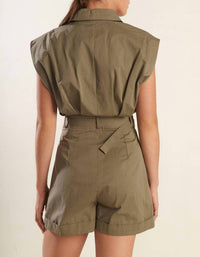 Flying Tomato - Solid Woven Romper