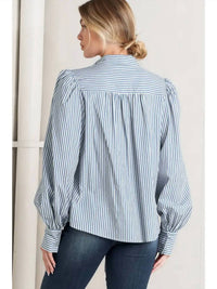 Flying Tomato - Striped Woven Top