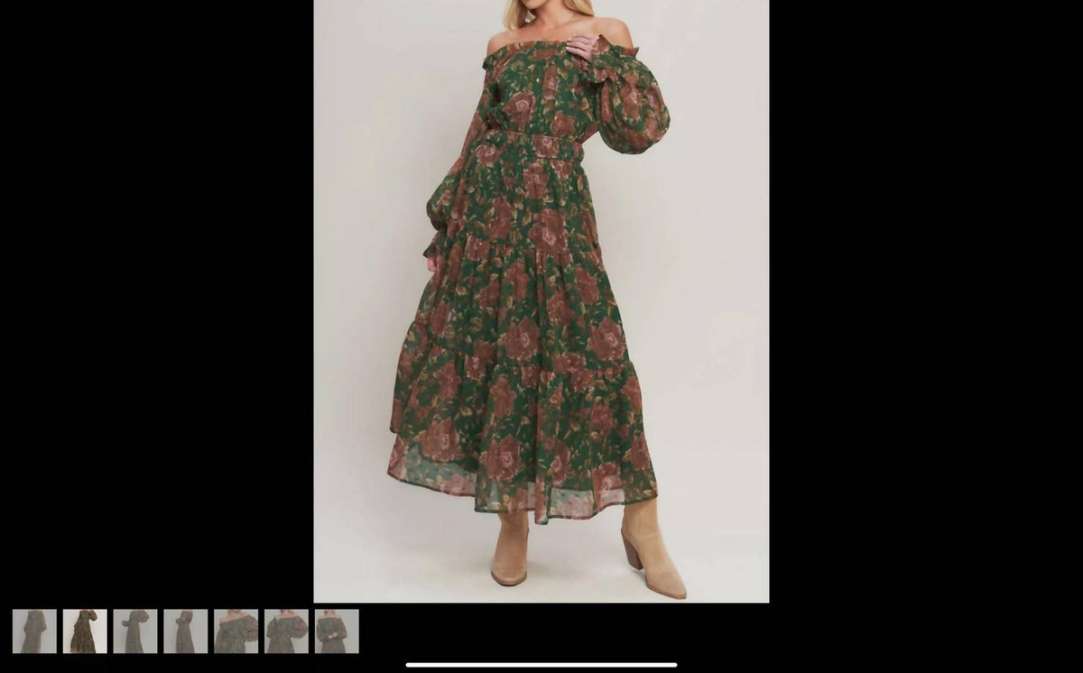 Flying Tomato - WOVEN MIDI DRESS
