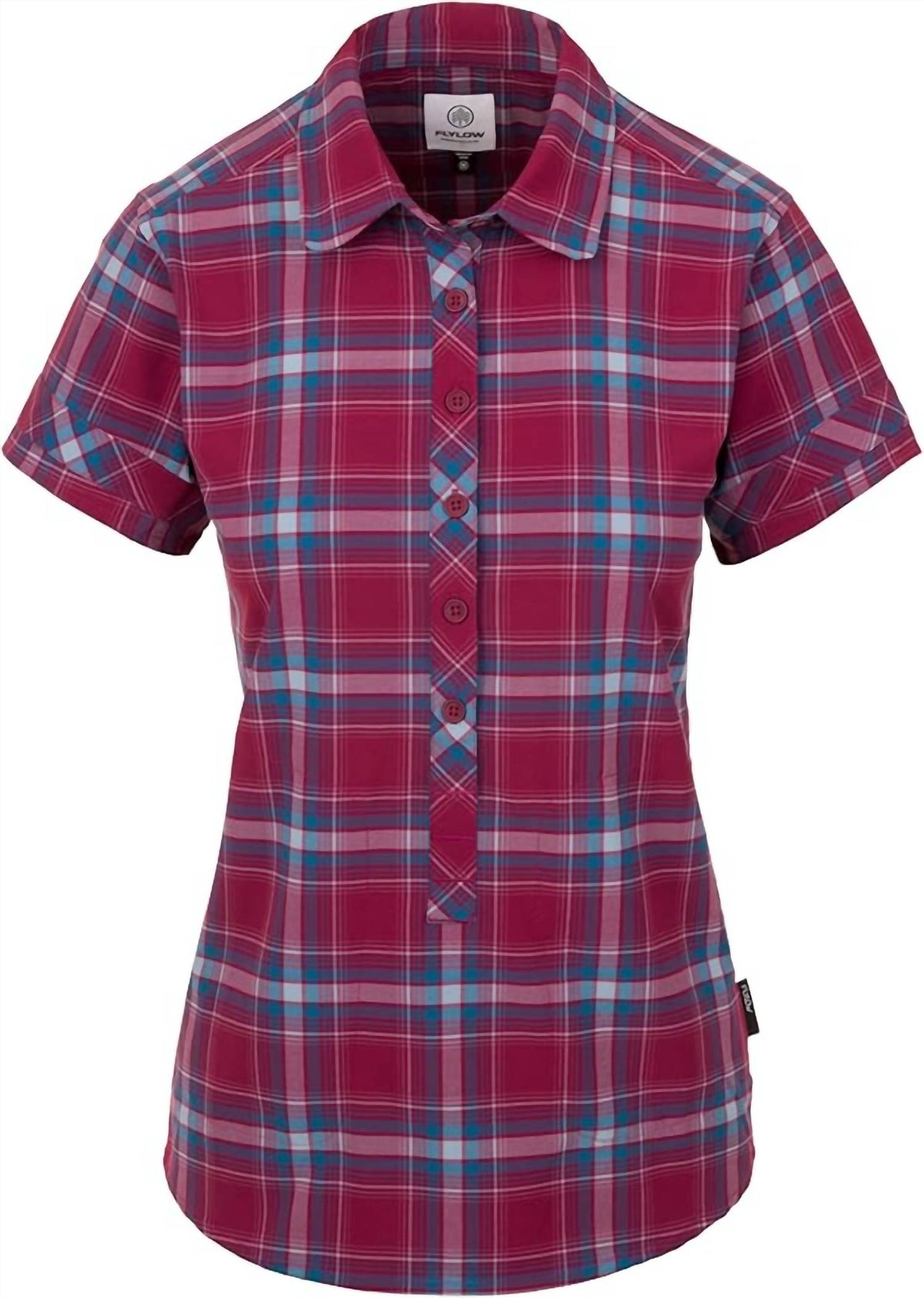Flylow Gear - Aster Plaid Button-up Shorts Sleeve Shirt