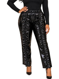 For Her - Midnight Glam Ruched Pants