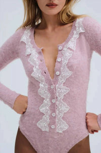For Love & Lemons - Arinah Romper Bodysuit