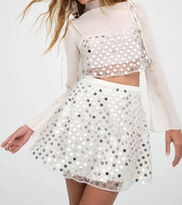 For Love & Lemons - Charelle Long Sleeve Top