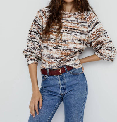 For Love & Lemons - Geri Cable Knit Sweater