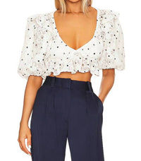 For Love & Lemons - Glenn Crop Top