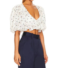 For Love & Lemons - Glenn Crop Top