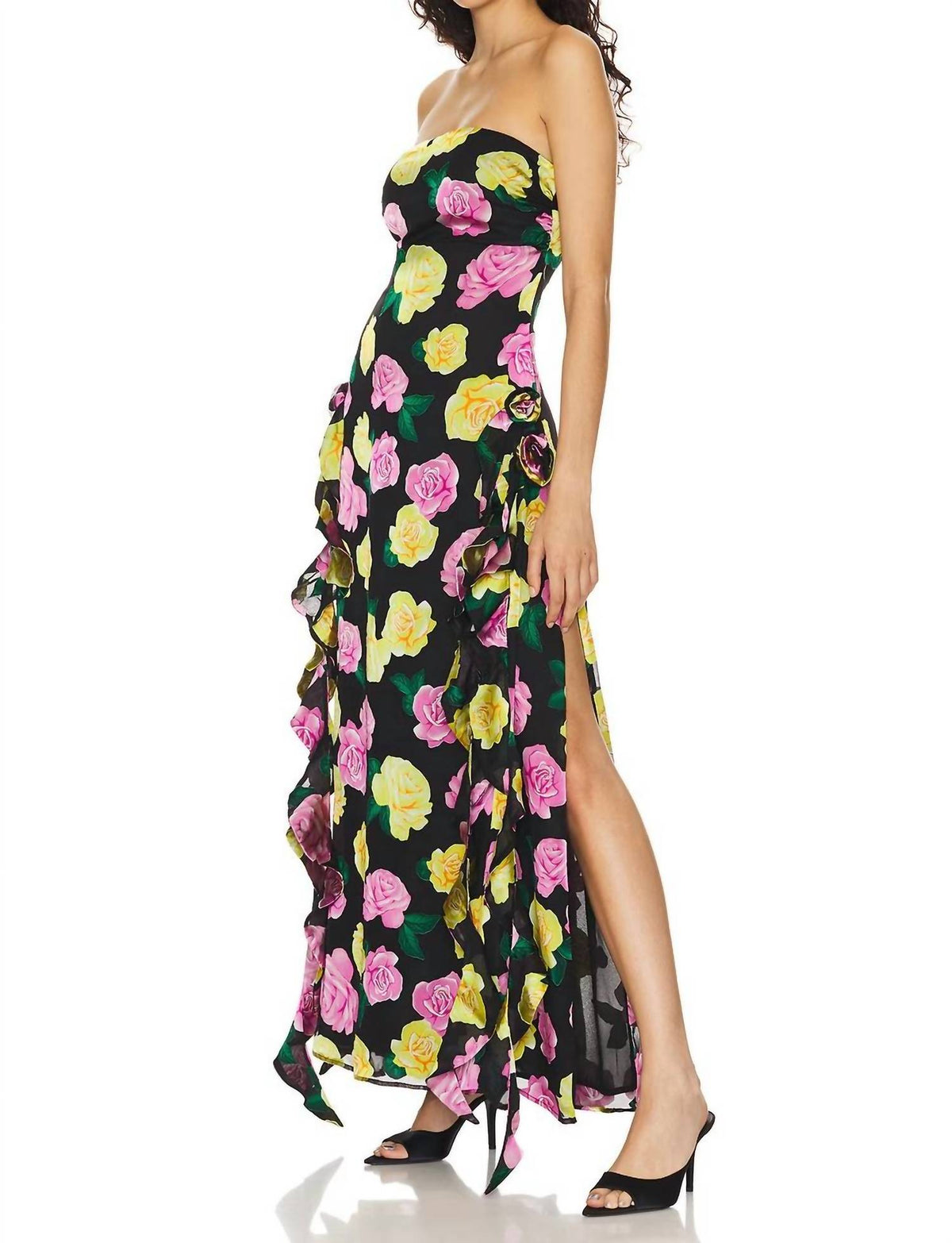 For Love & Lemons - Madison Strapless Maxi Dress