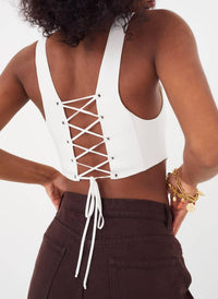 For Love & Lemons - NOMI CROP TOP