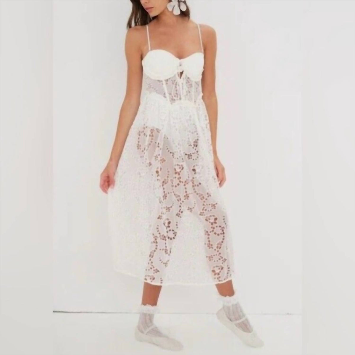 For Love & Lemons - Romi Midi Dress