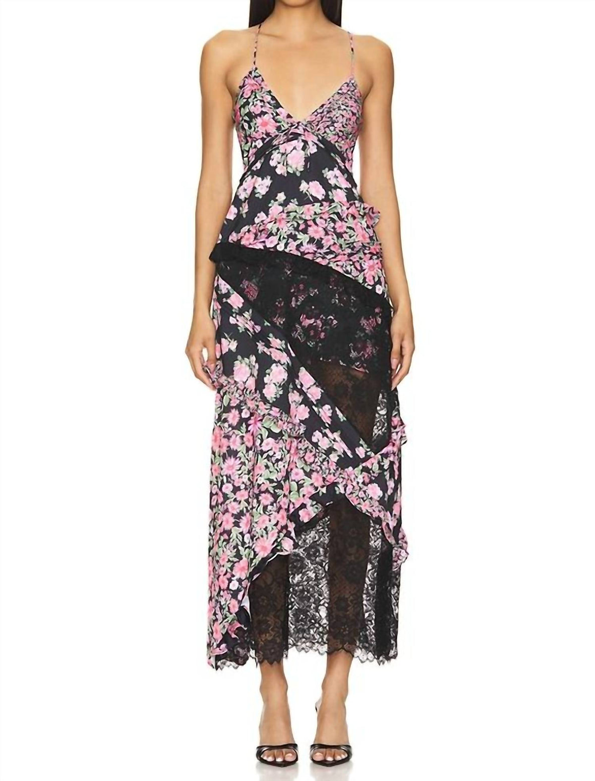For Love & Lemons - Rosalyn Maxi Dress