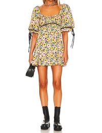 For Love & Lemons - SYLVIA MINI DRESS