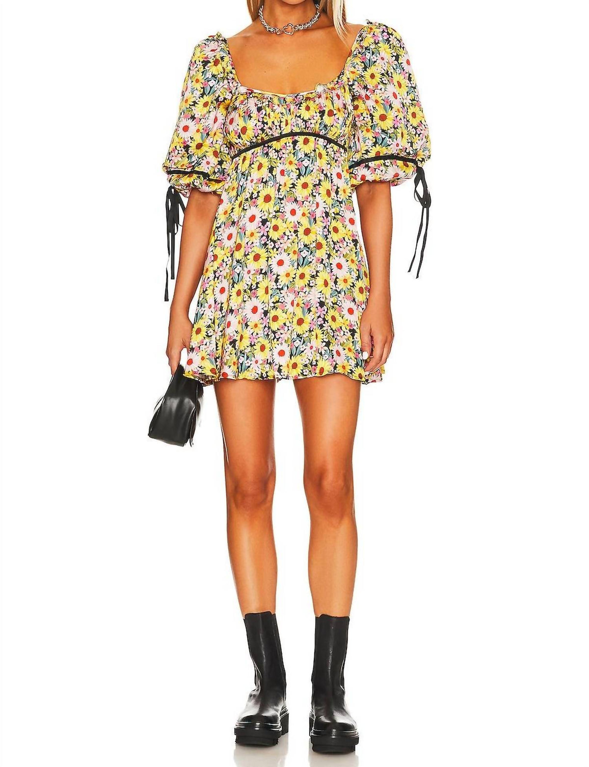 For Love & Lemons - SYLVIA MINI DRESS