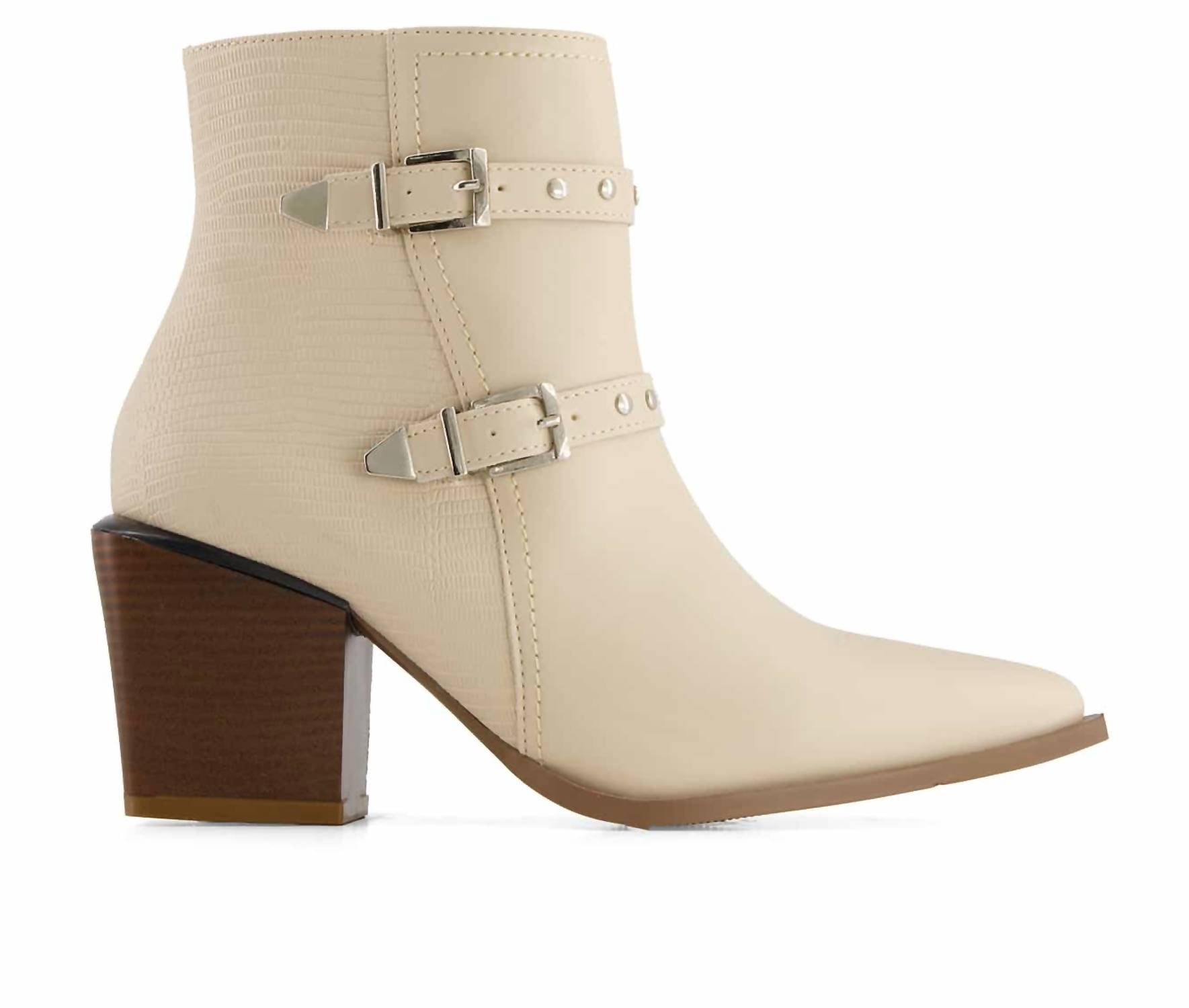 Forastero - Women's Fashion Booties - ankle - boots - beige - booties