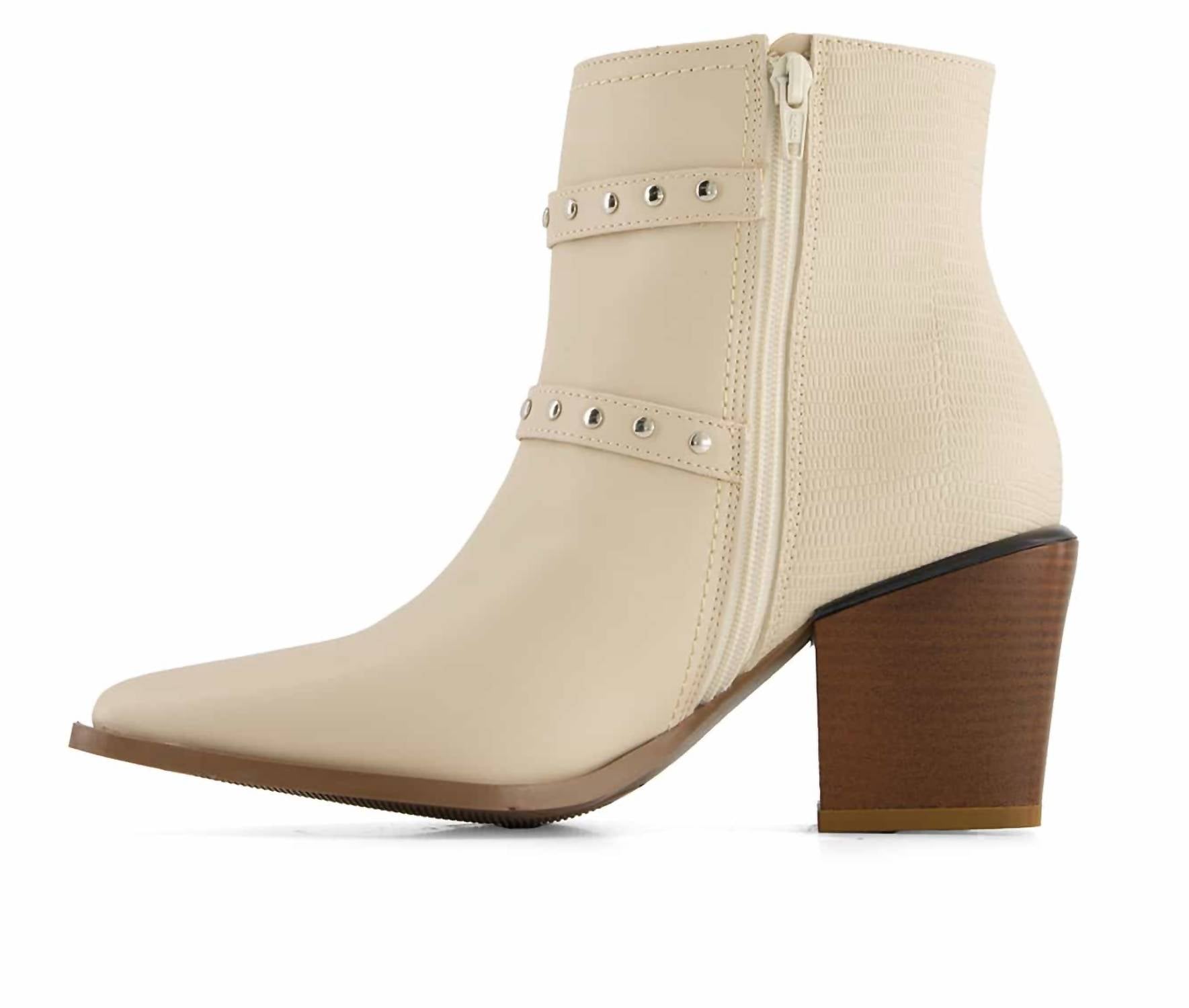 Forastero - Women's Fashion Booties - ankle - boots - beige - booties