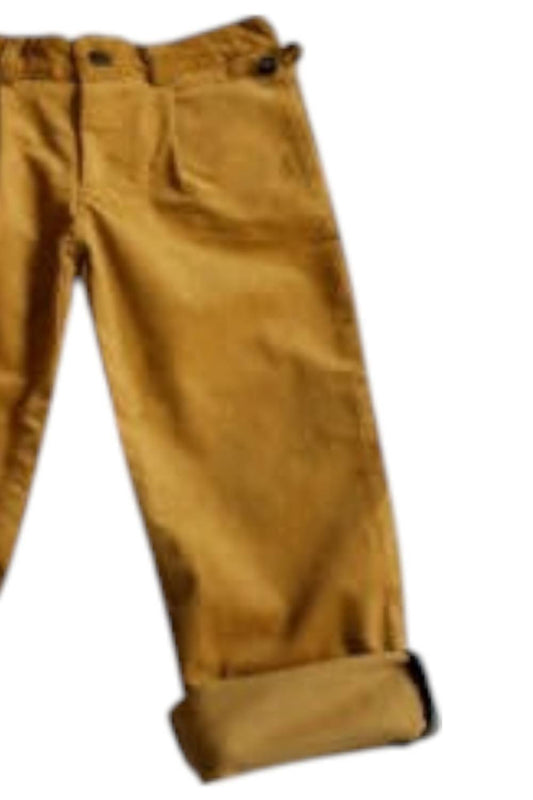 Fore - Axel & Hudson Boys Corduroy Trouser - bottoms - brown - clothing