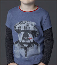 Fore Axel & Hudson - Kids Bulldog 2fer Tee