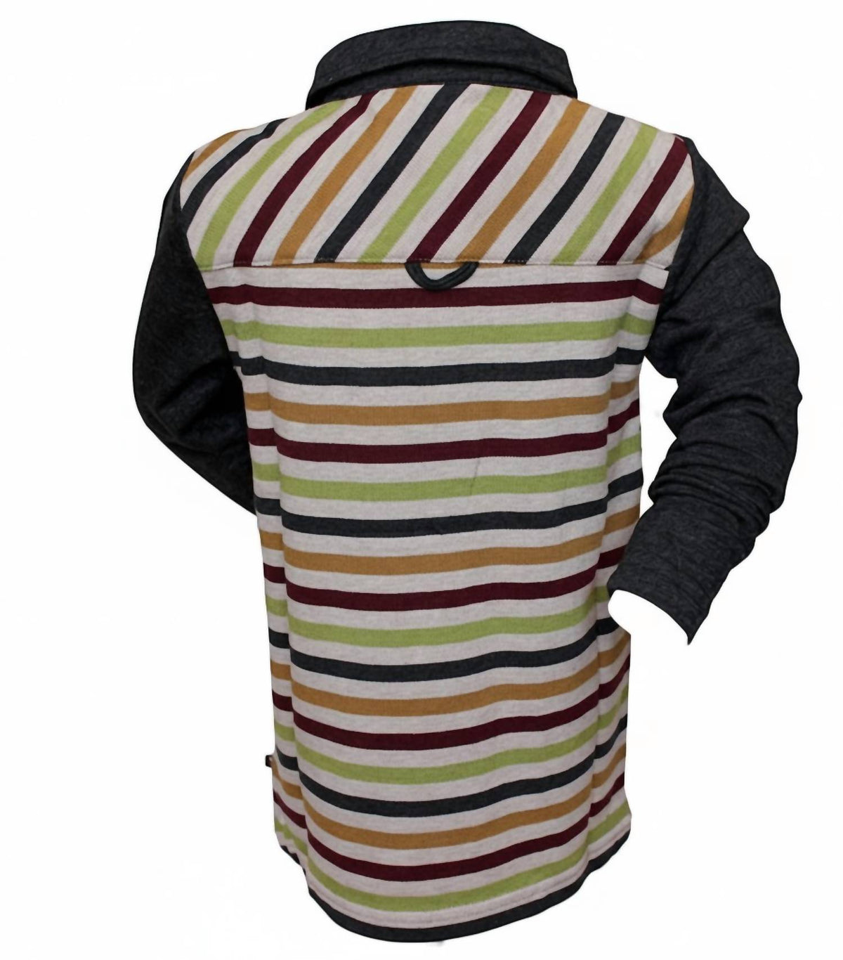 Fore Axel & Hudson - Kids Long Sleeve Multi-stripe Knit Polo