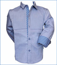 Fore Axel & Hudson - Kids Ls Tuxedo Shirt