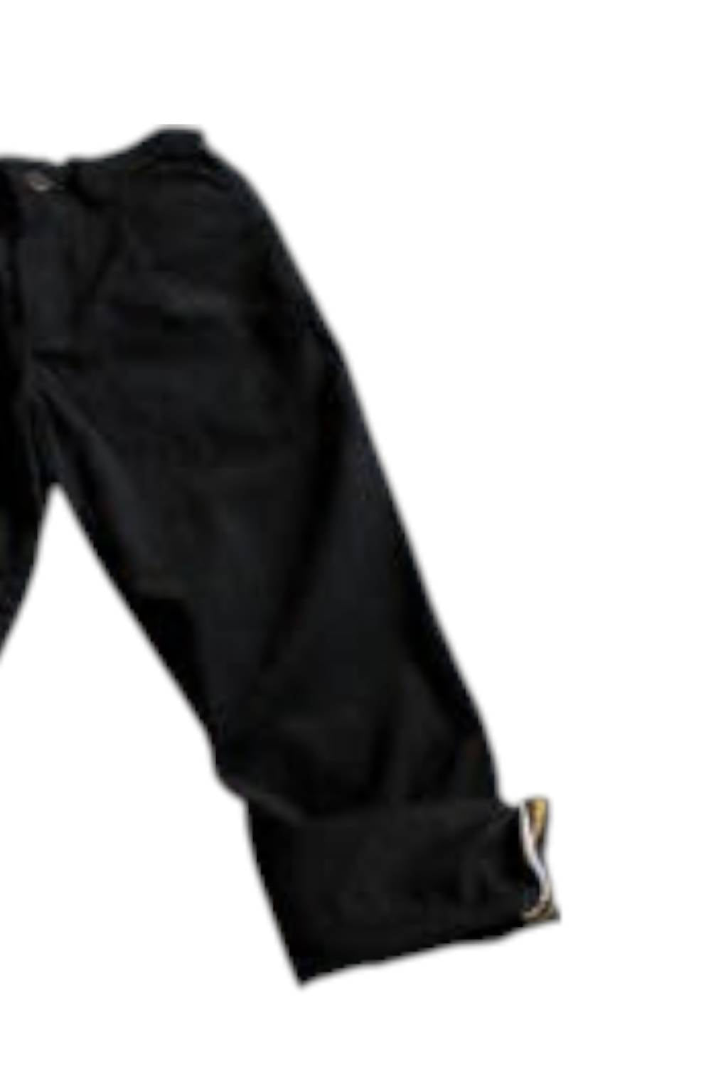 Fore - Boy's Axel & Hudson Corduroy Trousers - black - bottoms - clothing