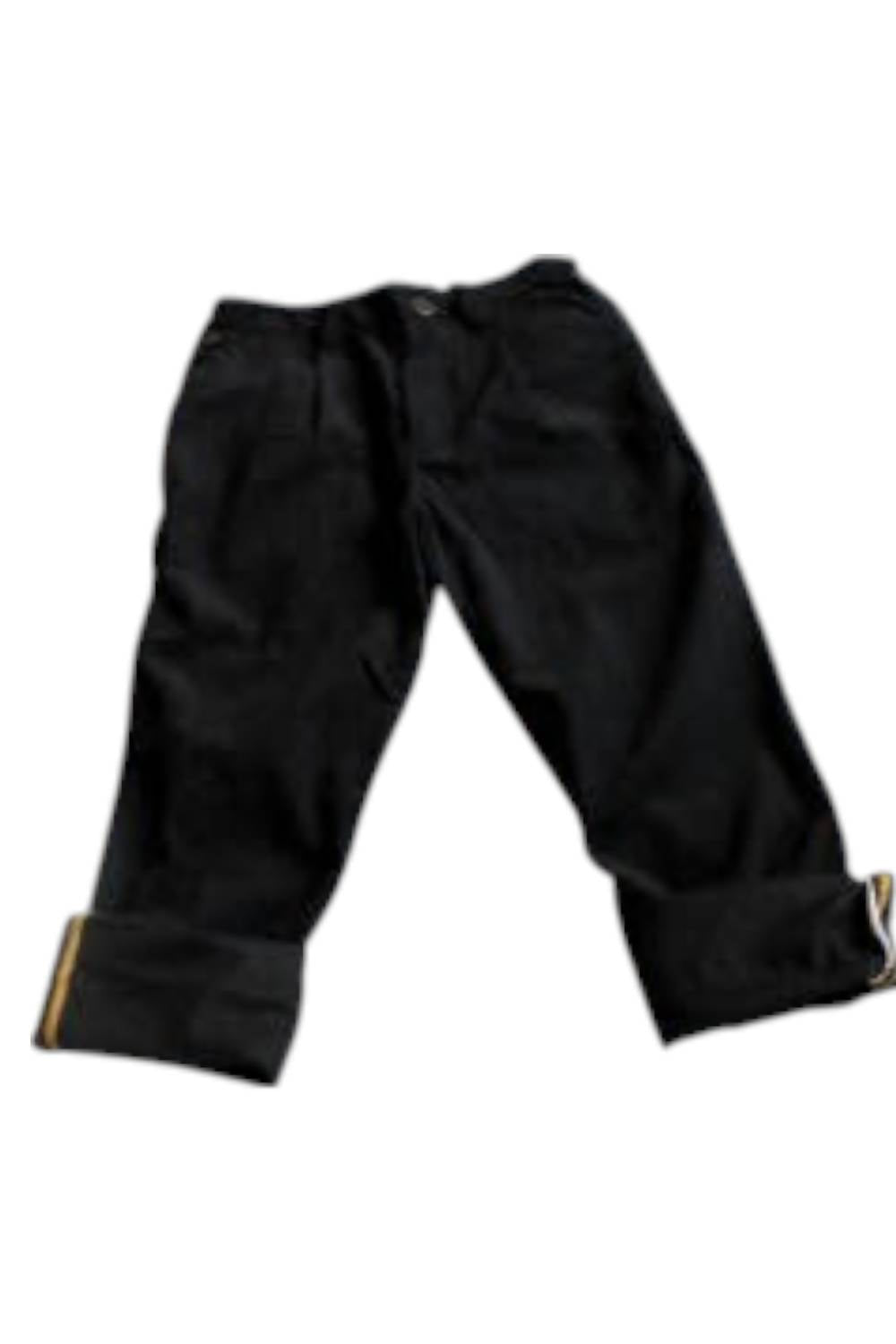 Fore - Boy's Axel & Hudson Corduroy Trousers - black - bottoms - clothing