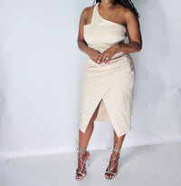 Fore Collection - Aubrey Cutout Midi Dress