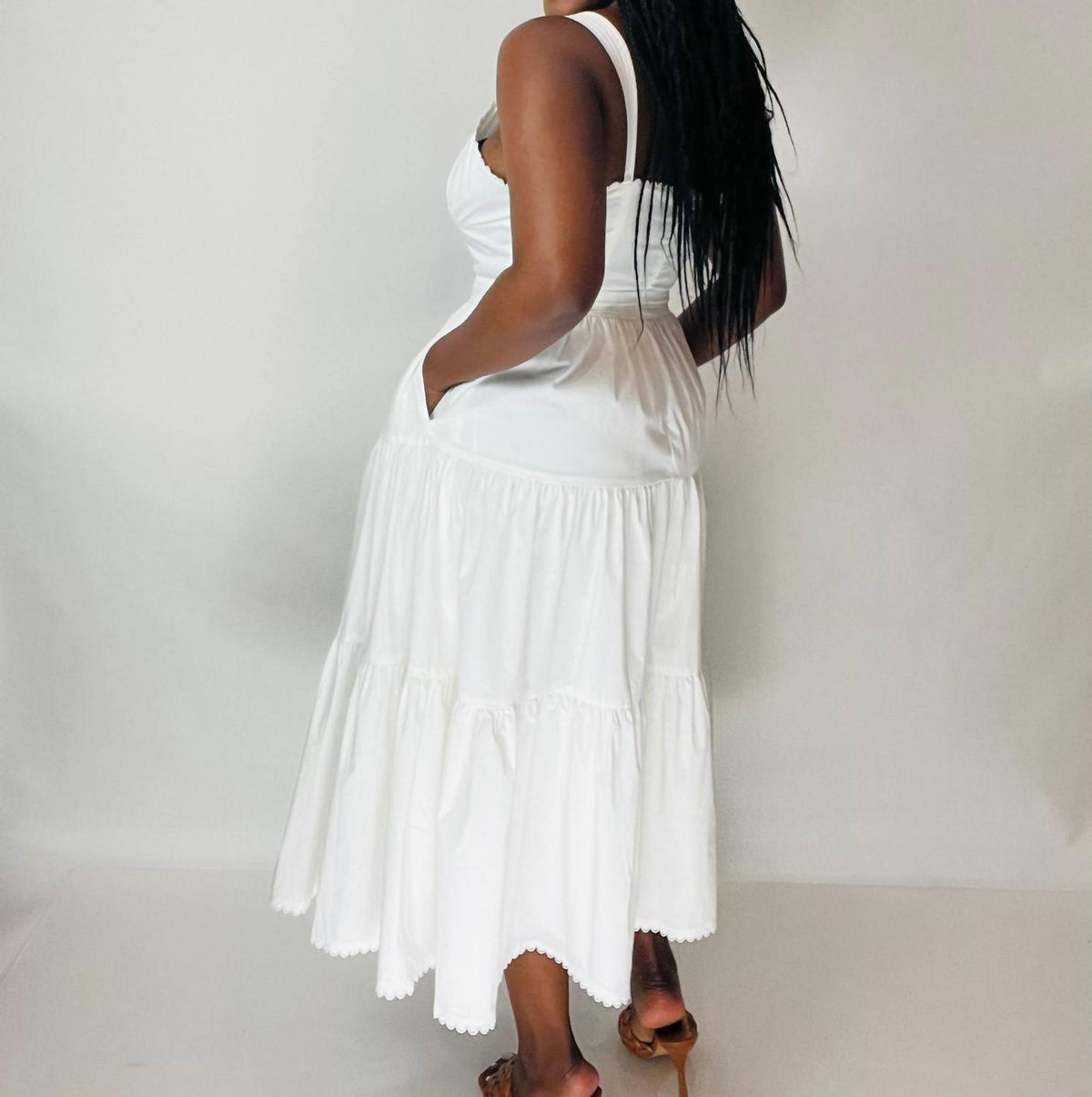 Fore Collection - Claire Midi Dress