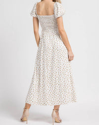 Fore Collection - Floral Smocked Dress