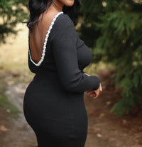 Fore Collection - Jess Drop Back Midi Dress
