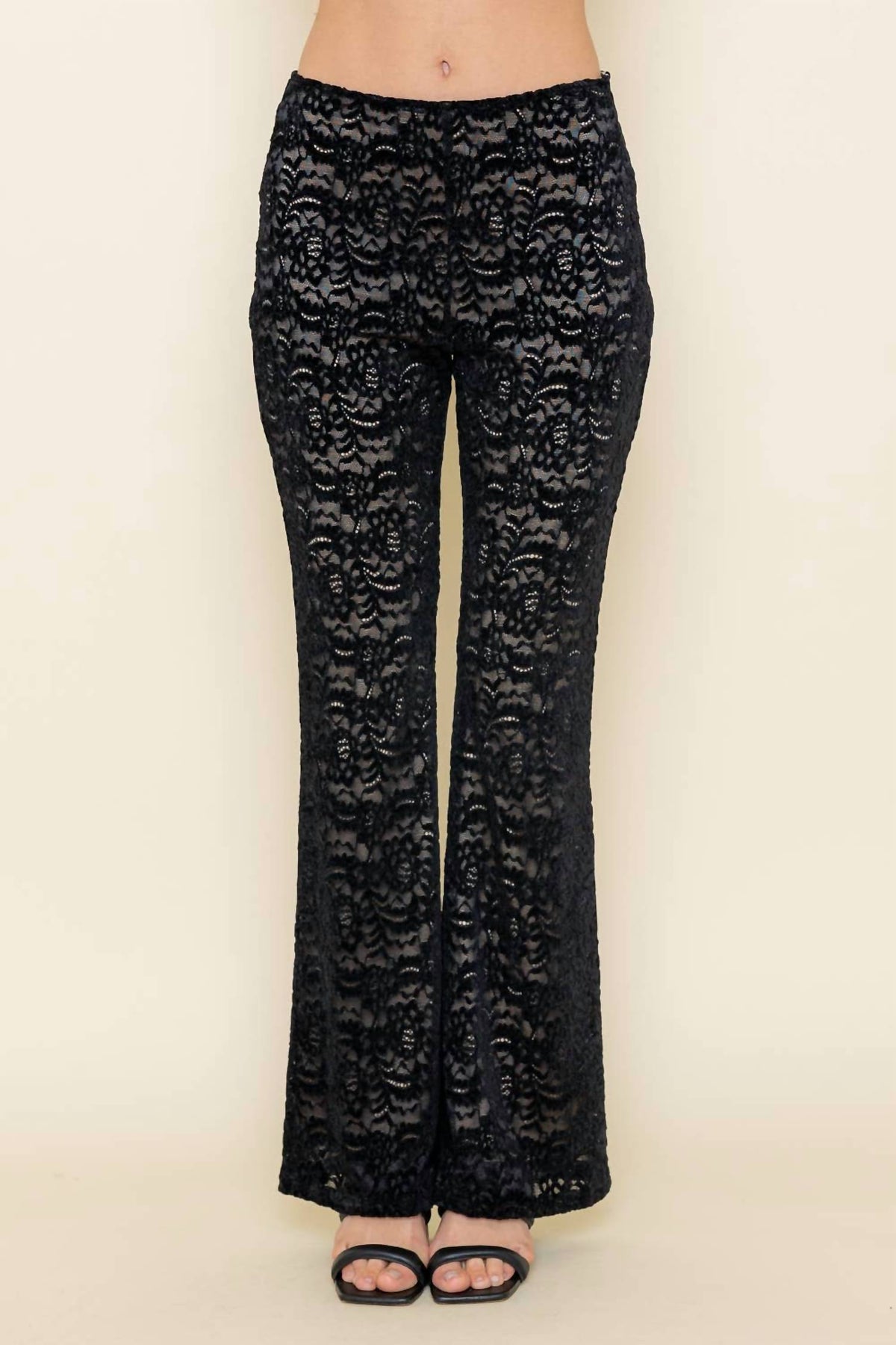 Fore Collection - Lace Sheer Pants