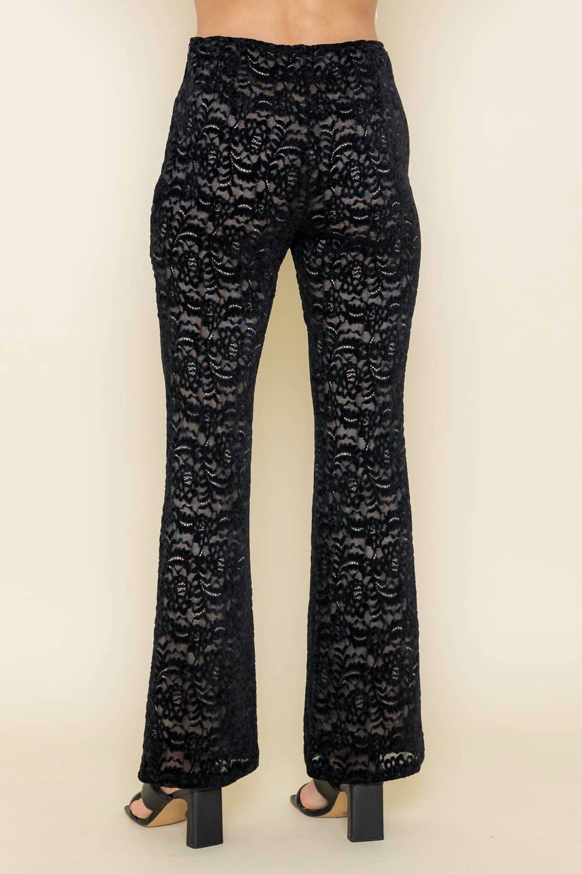 Fore Collection - Lace Sheer Pants